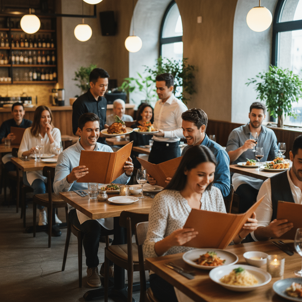 ออกแบบเมนูร้านอาหารยังไงให้ลูกค้าสั่งเพิ่ม? 5 ทริคจิตวิทยา - menu-design-psychology-increase-sales