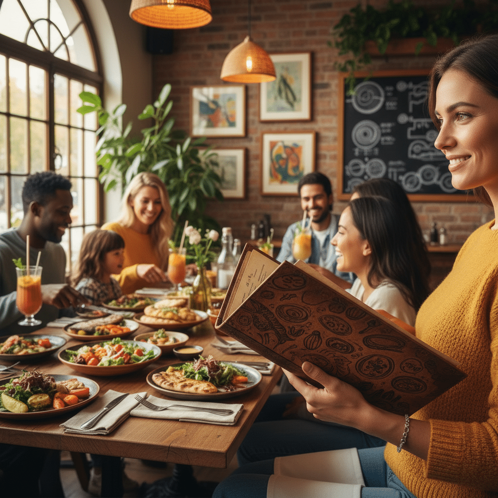 5 เทคนิคออกแบบเมนู ดันยอดขายร้านอาหารพุ่ง - menu-design-psychology-increase-sales