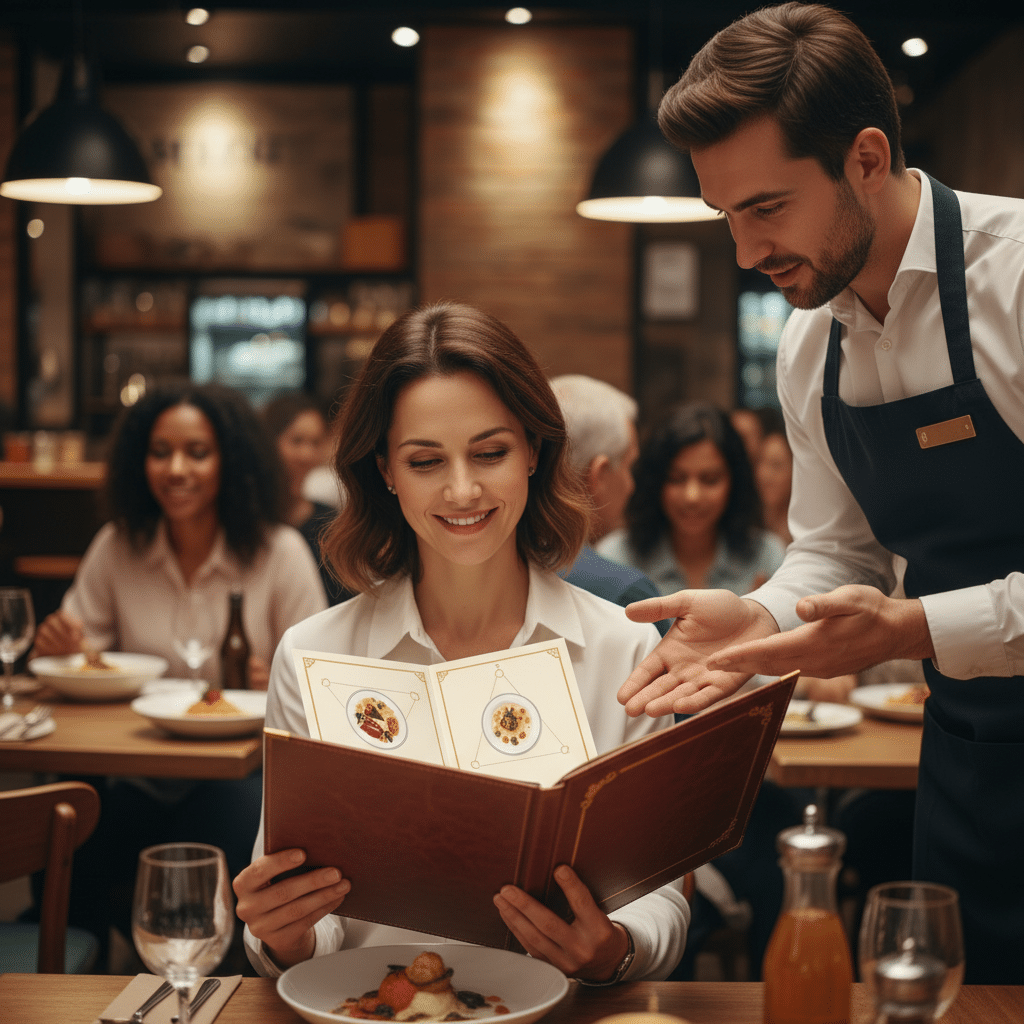 จิตวิทยาออกแบบเมนู: จัดวางยังไงให้ยอดขายพุ่ง? - menu-design-psychology-increase-sales