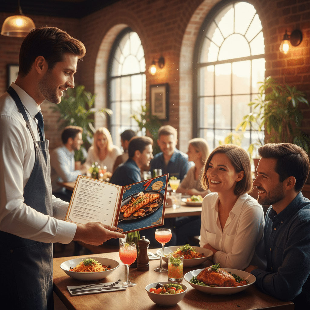 จิตวิทยาเมนู: 5 เทคนิคออกแบบให้ลูกค้าสั่งเพิ่ม - menu-design-psychology-increase-sales