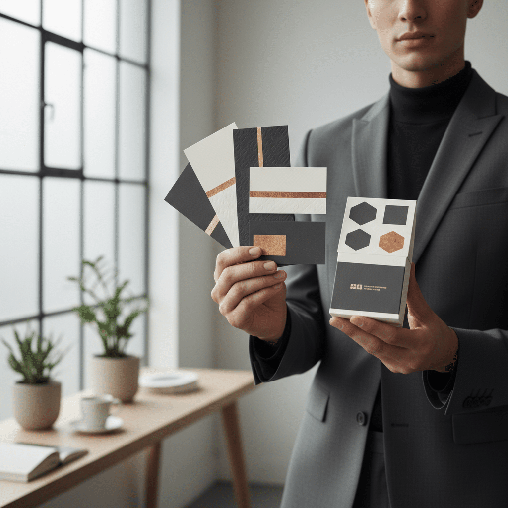 น้อยแต่แพง: สร้างแบรนด์หรูด้วยดีไซน์มินิมอลบนสิ่งพิมพ์ - minimalist-branding-print-design-sme