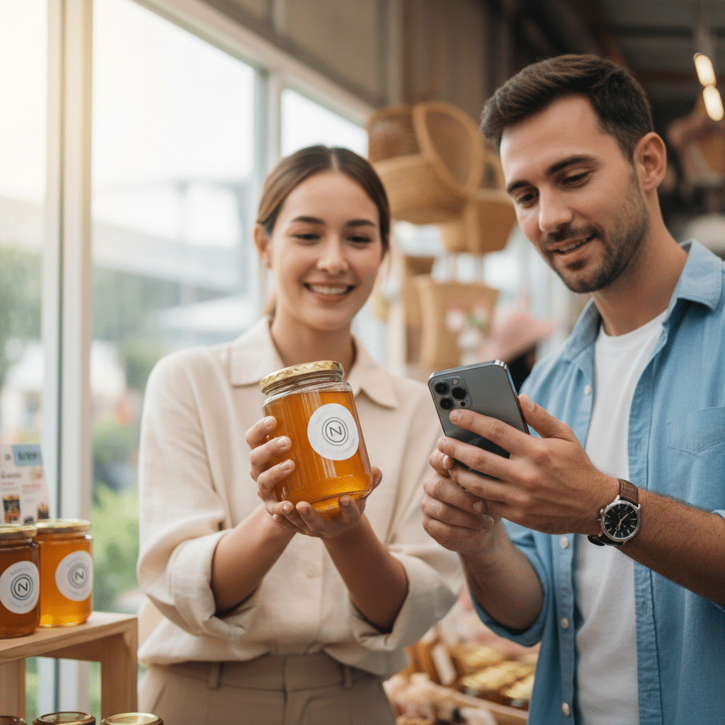 NFC บนฉลากสินค้า: เทรนด์ใหม่ SME เชื่อมลูกค้าแค่แตะ - nfc-label-sme-marketing-trend