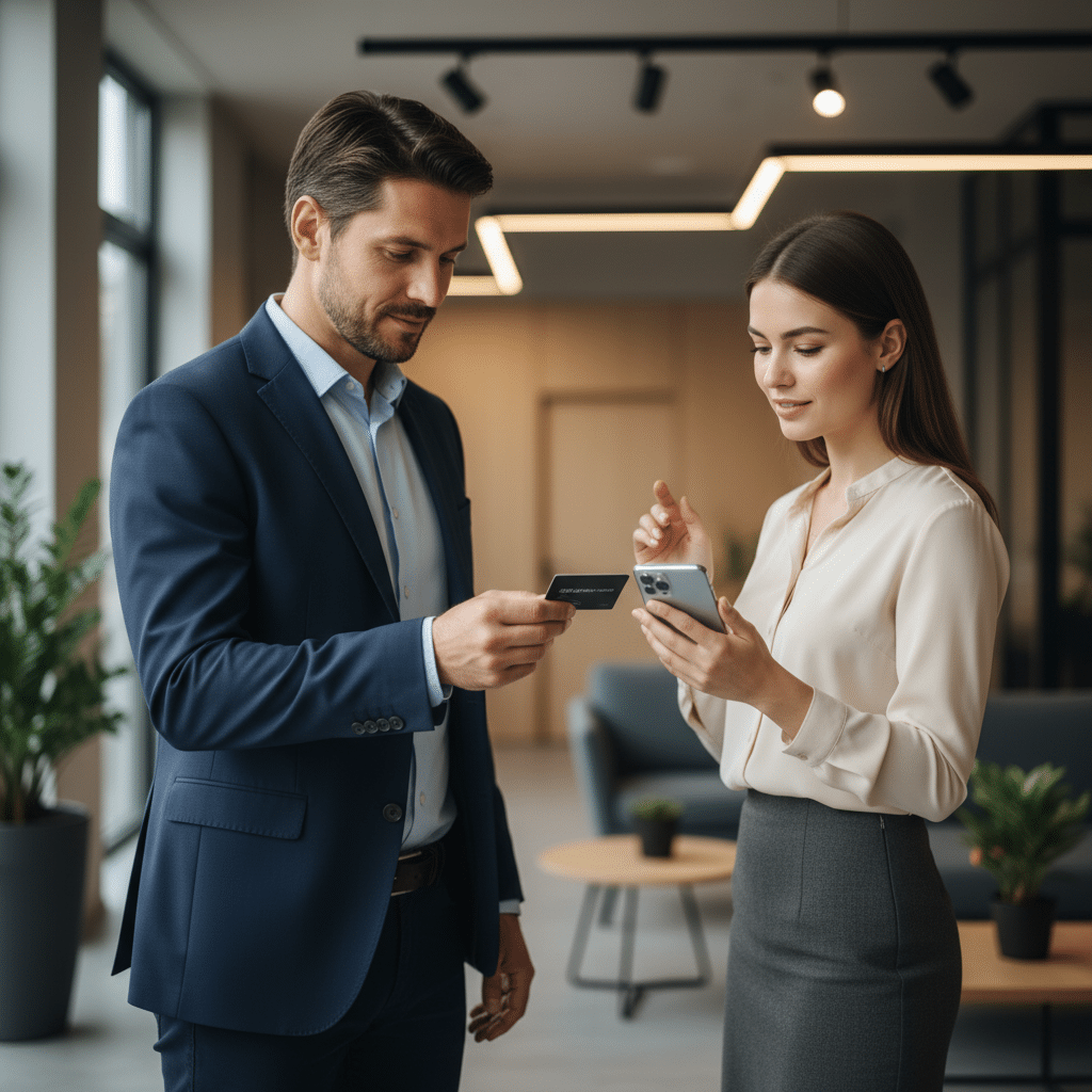 นามบัตรอัจฉริยะ? เทรนด์ NFC พลิกเกมการตลาด SME - nfc-smart-business-card-trend