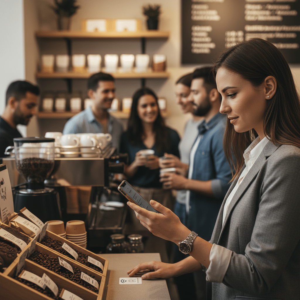 NFC Sticker: เทรนด์ใหม่! แตะปุ๊บ...ลิงก์ปั๊บ ไม่ต้องสแกน - nfc-sticker-marketing-trend-sme