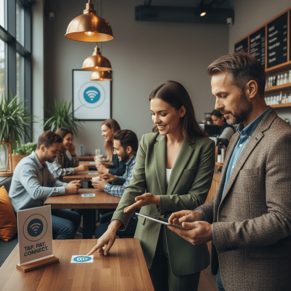 QR Code ตายแล้ว? NFC Sticker อนาคตการตลาดหน้าร้าน SME - nfc-sticker-retail-marketing-trend