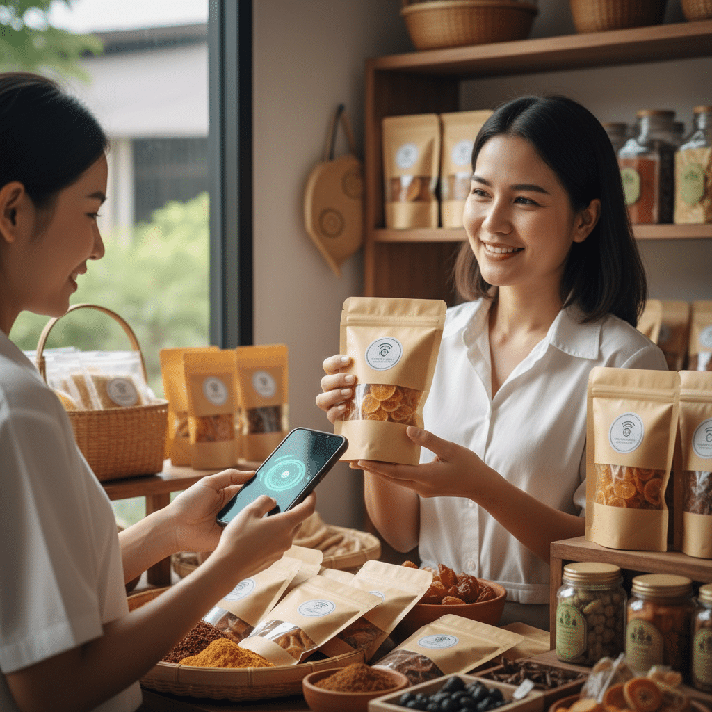 แตะปุ๊บ...เข้าเว็บปั๊บ! การตลาดด้วยสติ๊กเกอร์ NFC - nfc-sticker-sme-marketing-trend