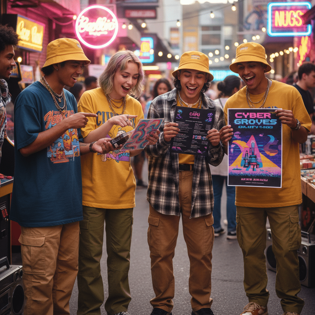 การตลาด Nostalgia: ดีไซน์ย้อนยุคบนสื่อสิ่งพิมพ์มัดใจ Gen Z - nostalgia-marketing-retro-print-design