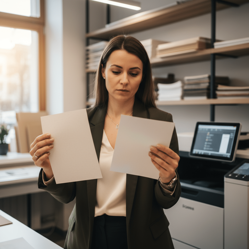 แกรมคืออะไร? เลือกกระดาษถูก พิมพ์งานสวยขึ้นเยอะ - paper-gsm-guide-for-sme