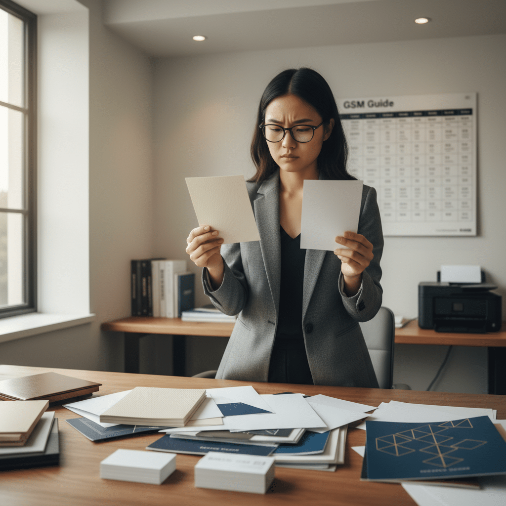 รู้จักแกรมกระดาษ (GSM): เลือกความหนาให้เหมาะกับงานพิมพ์ - paper-gsm-guide-sme-printing