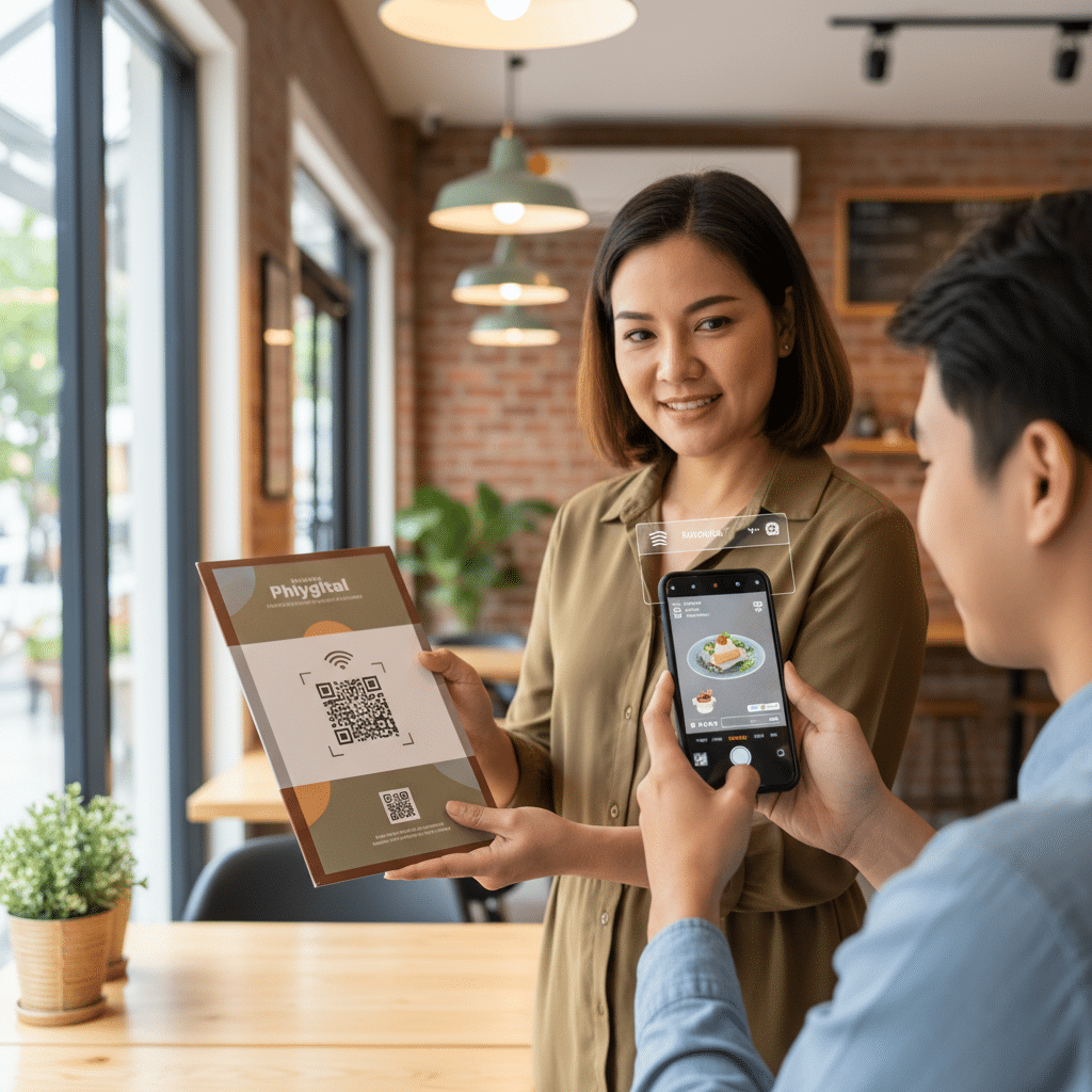 Phygital: เทรนด์การตลาดเชื่อมสิ่งพิมพ์กับดิจิทัลที่ SME ต้องรู้ - phygital-marketing-print-digital-sme