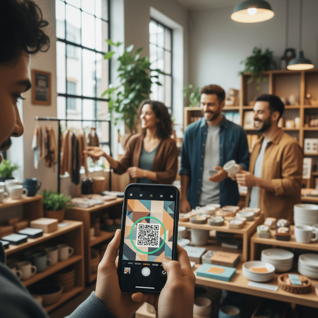 การตลาด Phygital: เปลี่ยนนามบัตรเป็นเครื่องมือหาลูกค้าออนไลน์ - phygital-marketing-print-online-sme