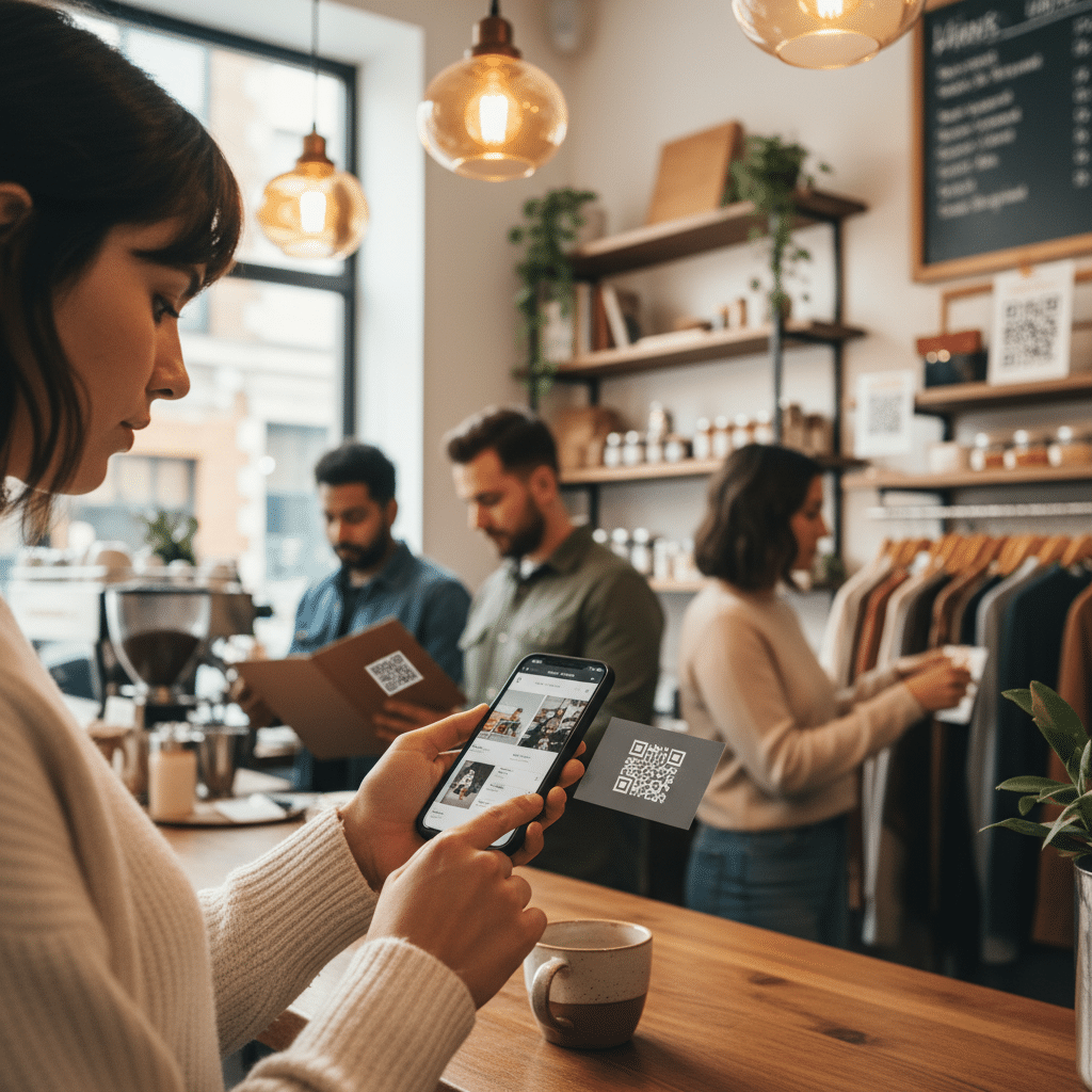 การตลาด Phygital: ใช้สื่อสิ่งพิมพ์ดึงลูกค้าเข้าร้านออนไลน์ - phygital-marketing-print-online