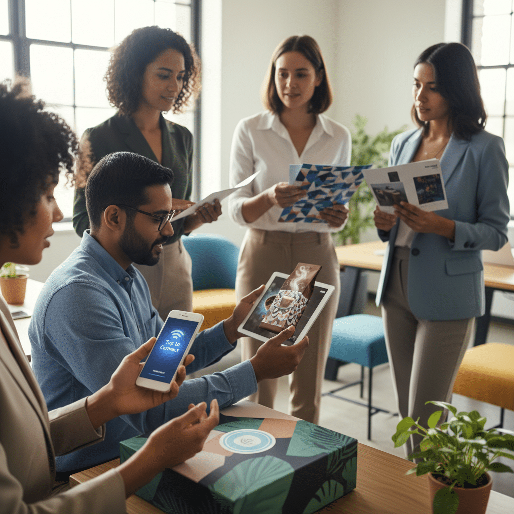 Phygital มาแน่! เทรนด์เชื่อมสิ่งพิมพ์สู่ดิจิทัลที่ SME ต้องรู้ - phygital-marketing-print-trend-2026