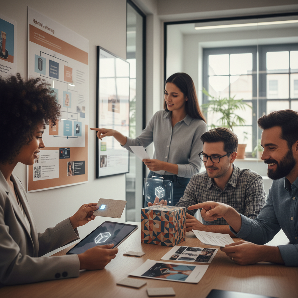 เจาะเทรนด์ Phygital: สื่อสิ่งพิมพ์ยุคใหม่เชื่อมโลกจริงกับออนไลน์ - phygital-marketing-print-trends