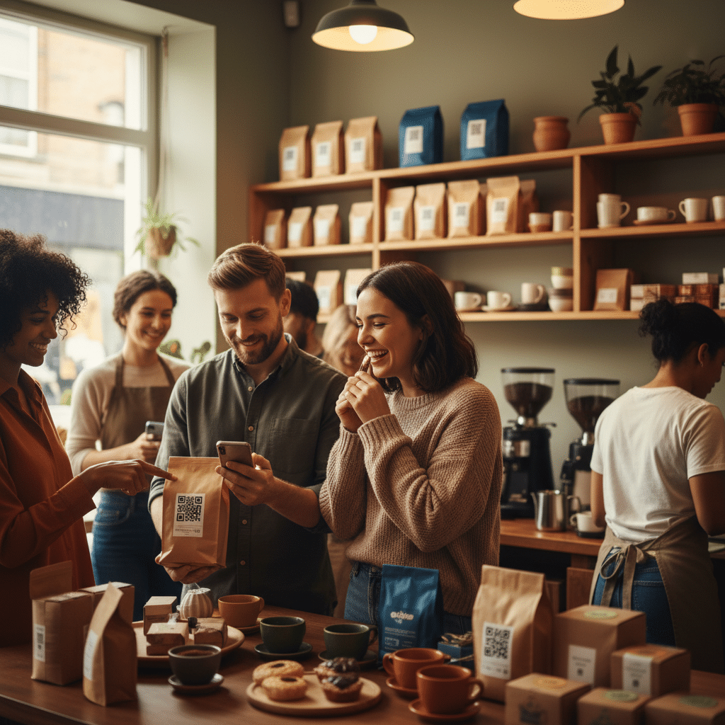 การตลาด Phygital: ใช้ QR Code บนสิ่งพิมพ์สร้างยอดขาย - phygital-marketing-qr-code-print