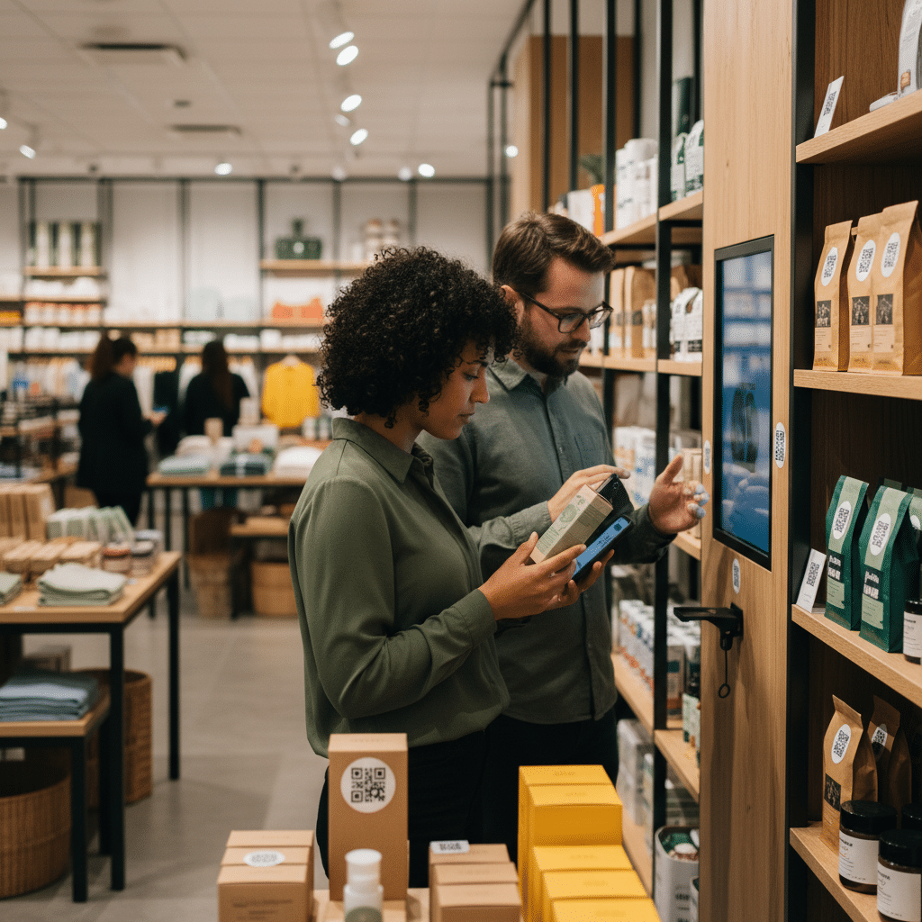 เจาะเทรนด์ Phygital 2026: สติ๊กเกอร์เชื่อมลูกค้าเข้าร้าน - phygital-marketing-sticker-trend-2026