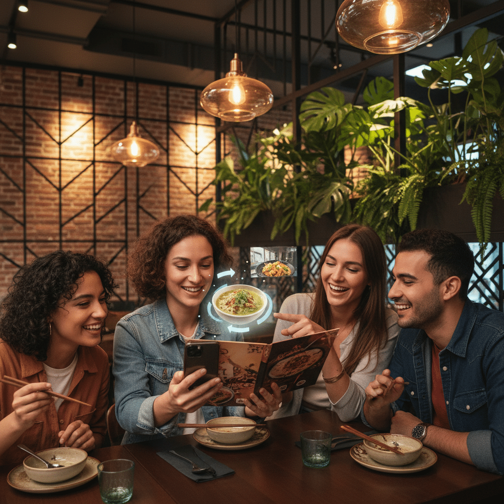 เมนูยุคใหม่: ไม่ใช่แค่พิมพ์ แต่คือประสบการณ์ Phygital - phygital-menu-restaurant-trend-2026