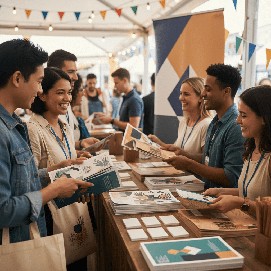 จัดบูธ Pop-up ยังไงให้ปัง? รวมลิสต์สื่อสิ่งพิมพ์ที่ต้องมี - popup-booth-printing-checklist-sme