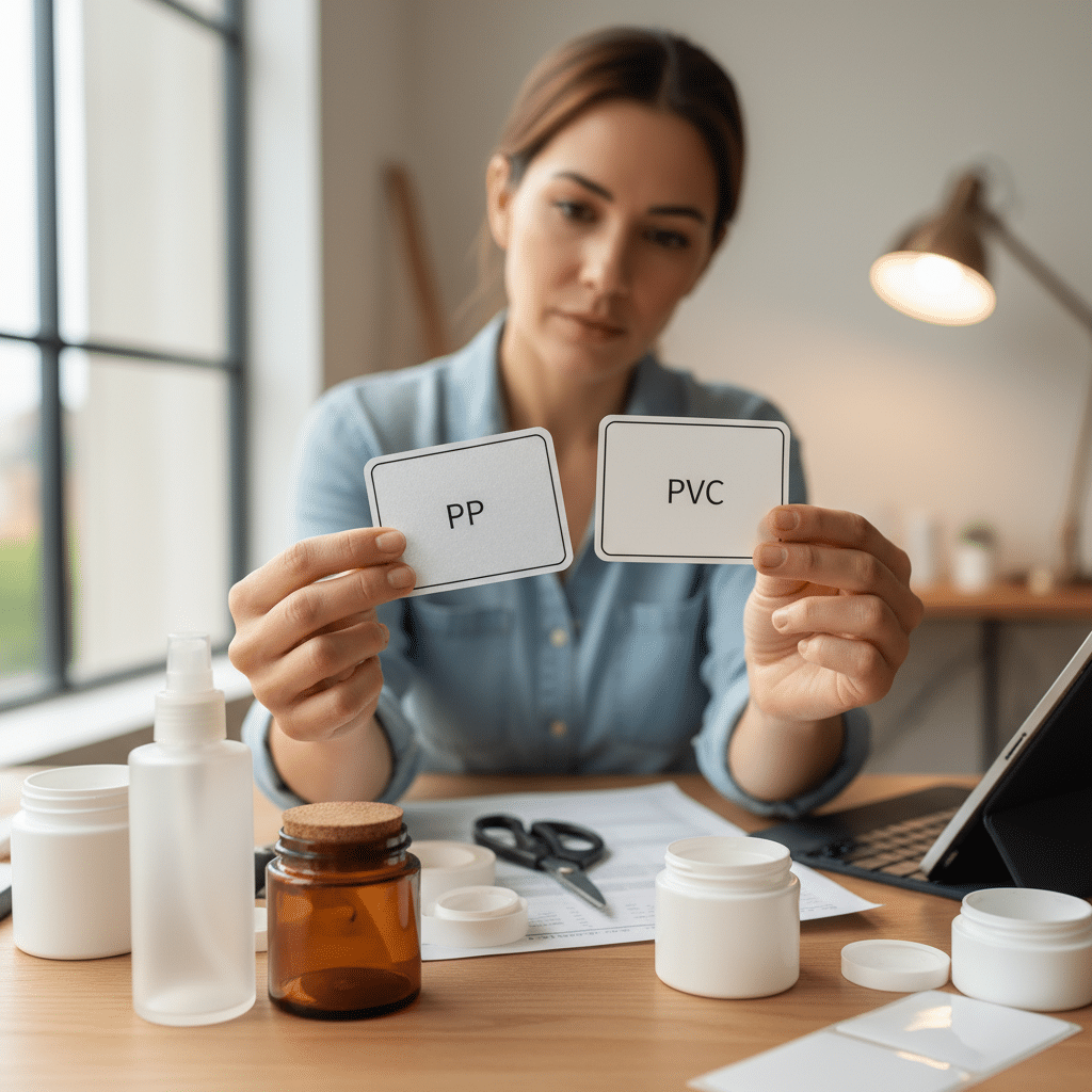 สติ๊กเกอร์ PP vs PVC: เลือกแบบไหนเหมาะกับสินค้าคุณ? - pp-vs-pvc-sticker-material-guide