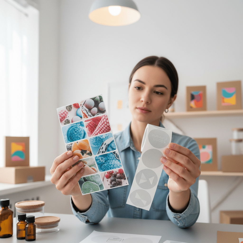 สติ๊กเกอร์ PP กับ PVC ต่างกันยังไง? เลือกให้ถูกชนิด พิชิตแบรนด์ - pp-vs-pvc-sticker-material-guide