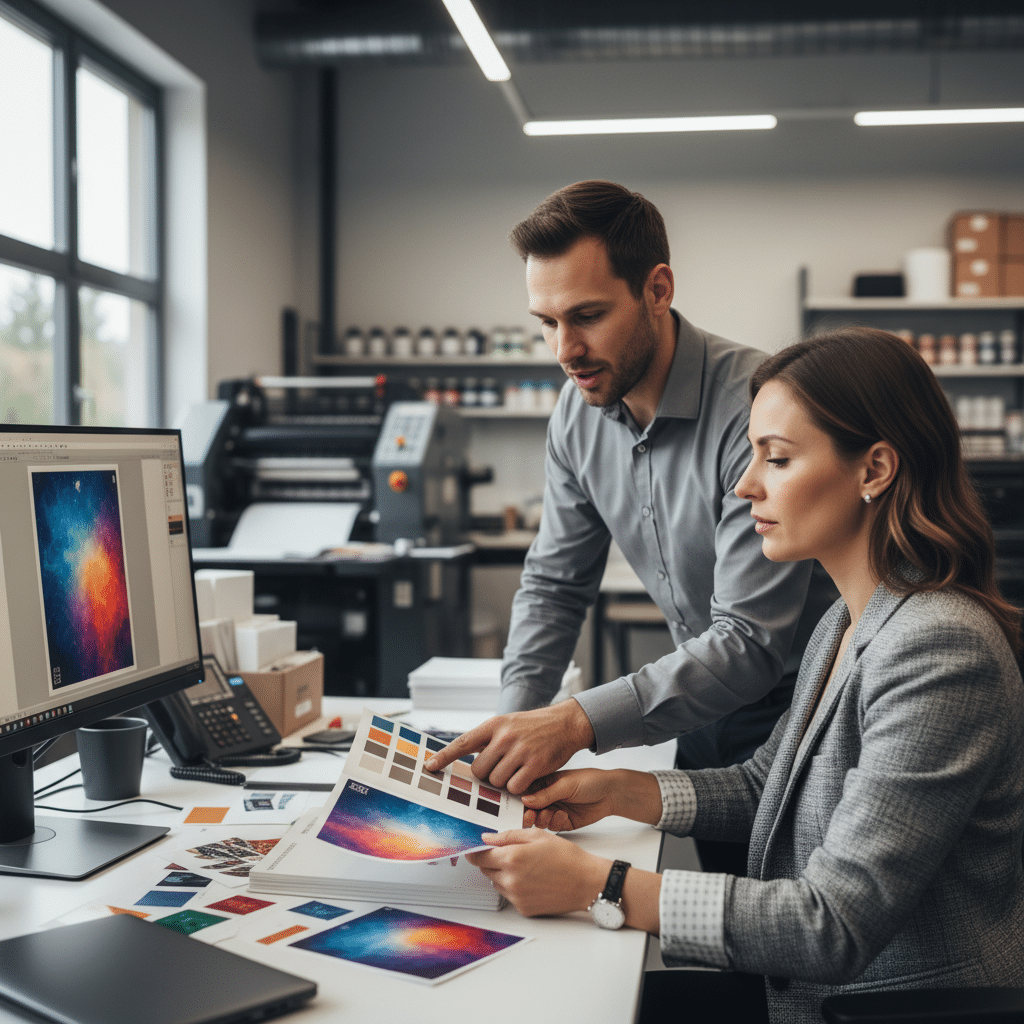 Pantone vs CMYK: เลือกสีพิมพ์ฉลากสินค้าไม่ให้เพี้ยน - print-color-guide-pantone-cmyk