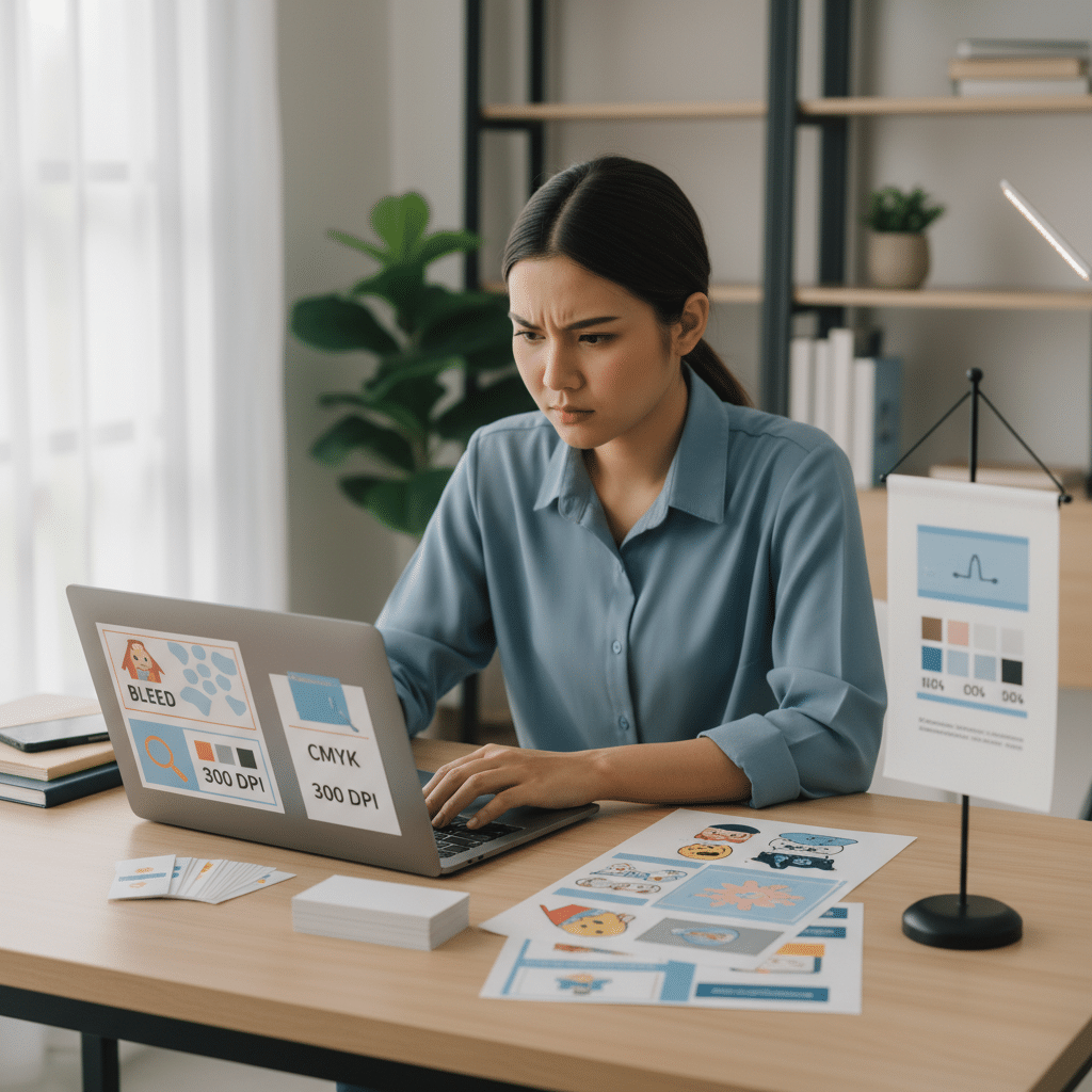 เตรียมไฟล์พิมพ์ 101: Bleed, CMYK, DPI คืออะไร? SME ต้องรู้ - print-file-prep-sme-guide