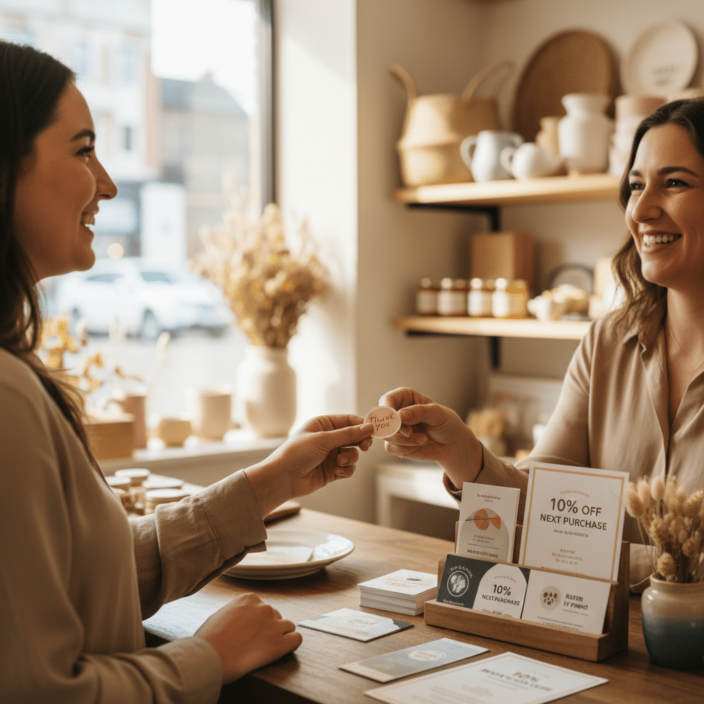 พิมพ์อะไรดี? เปลี่ยนลูกค้าใหม่ให้เป็นลูกค้าประจำ - print-marketing-customer-loyalty