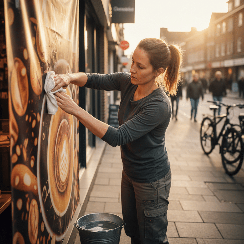 ยืดอายุสื่อพิมพ์: 5 วิธีดูแลป้าย-สติ๊กเกอร์ให้สีสดทนทาน - print-media-care-guide-sme