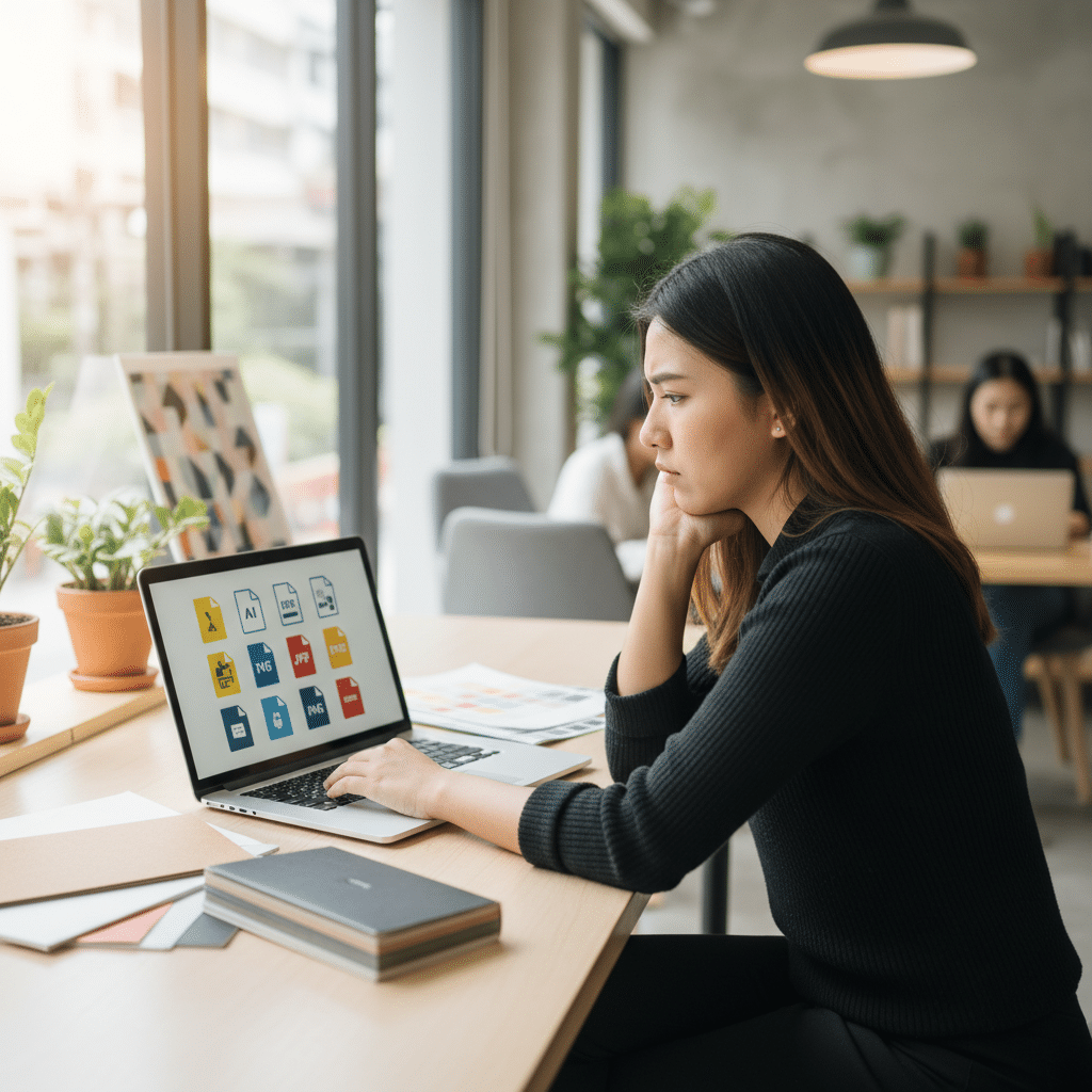 ส่งไฟล์พิมพ์ใช้นามสกุลอะไร? AI, PDF, JPG, PNG - printing-file-types-guide-sme