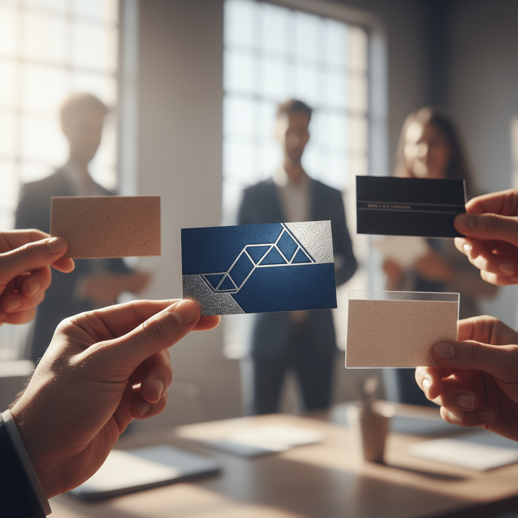 เลือกนามบัตรให้โปร: วัสดุและเทคนิคพิมพ์ที่ SME ต้องรู้ - pro-business-card-materials-techniques