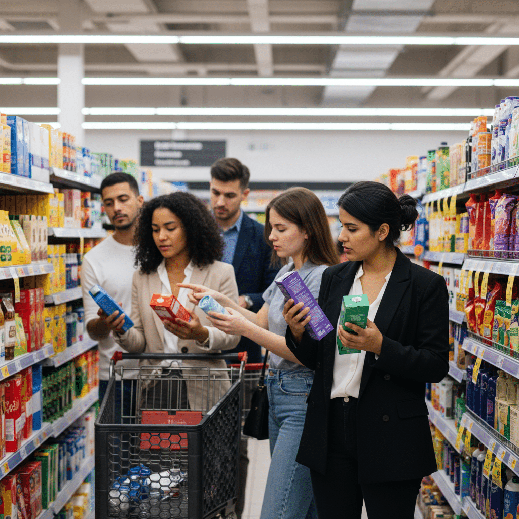 จิตวิทยาสีบนฉลากสินค้า: เลือกสีถูก ดึงดูดลูกค้าเข้าร้าน - product-label-color-psychology-tips