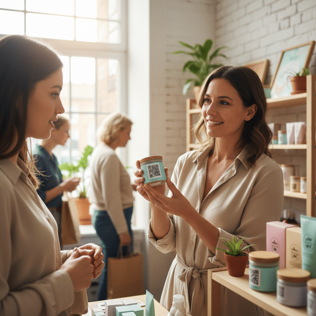 แค่สแกนก็ขายได้! ใช้ QR Code บนฉลากเพิ่มยอดขาย - qr-code-label-marketing-sme