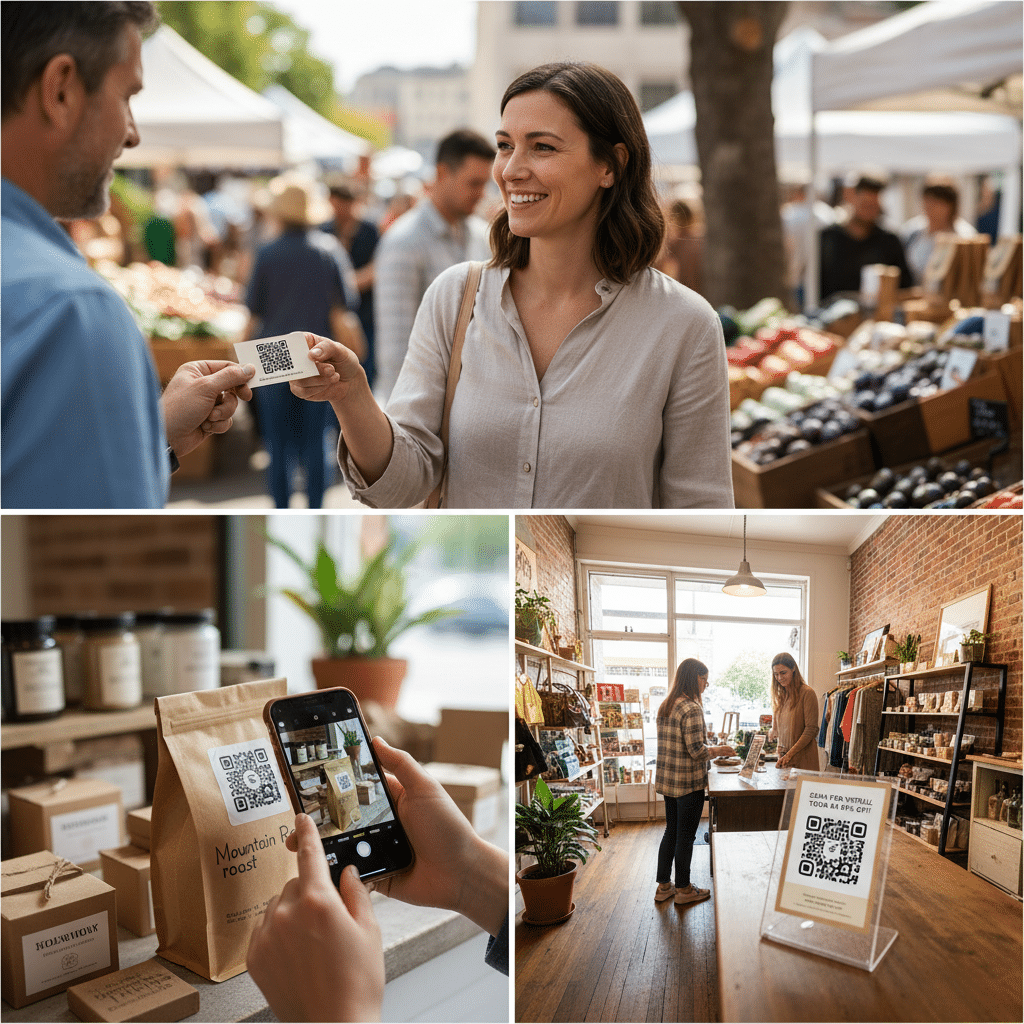 นามบัตรมีชีวิต! 5 ไอเดียใช้ QR Code เพิ่มยอดขาย - qr-code-marketing-ideas-sme