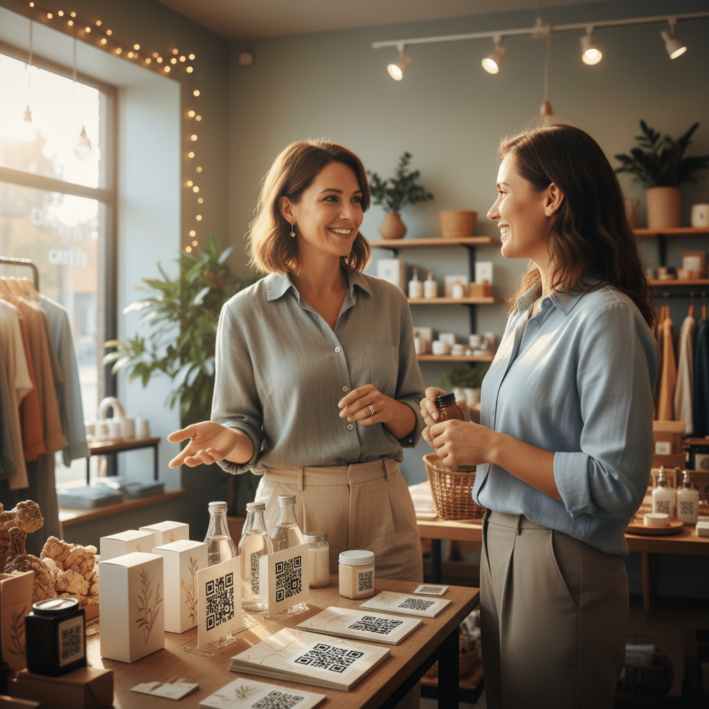 กลยุทธ์ QR Code Marketing บนสื่อสิ่งพิมพ์สำหรับ SME - qr-code-marketing-print-sme