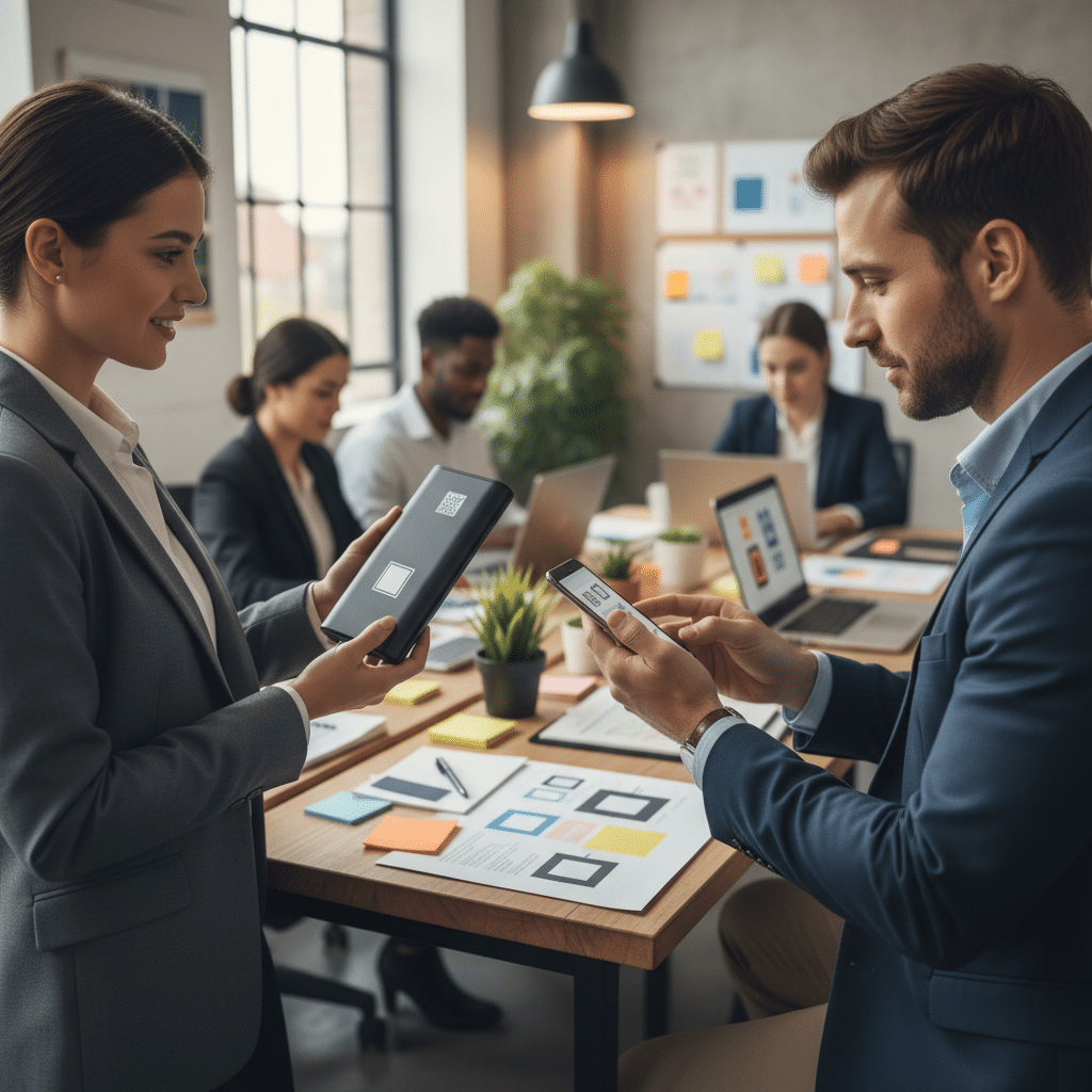 QR Code ไม่ใช่แค่ลิงก์! เทคนิค SME ใช้ทำการตลาด - qr-code-marketing-print-sme