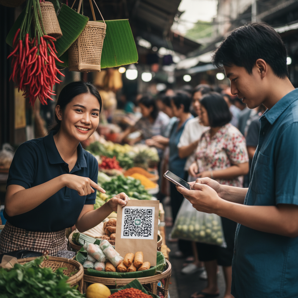 สแกนแล้วรวย! ใช้ QR Code บนสติ๊กเกอร์เพิ่มยอดขาย SME - qr-code-marketing-print-sme