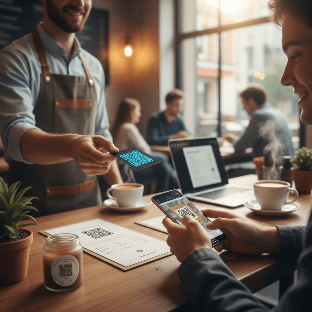QR Code ไม่ใช่แค่สแกน: 5 ไอเดียใช้บนสื่อสิ่งพิมพ์ SME - qr-code-marketing-print-sme-ideas