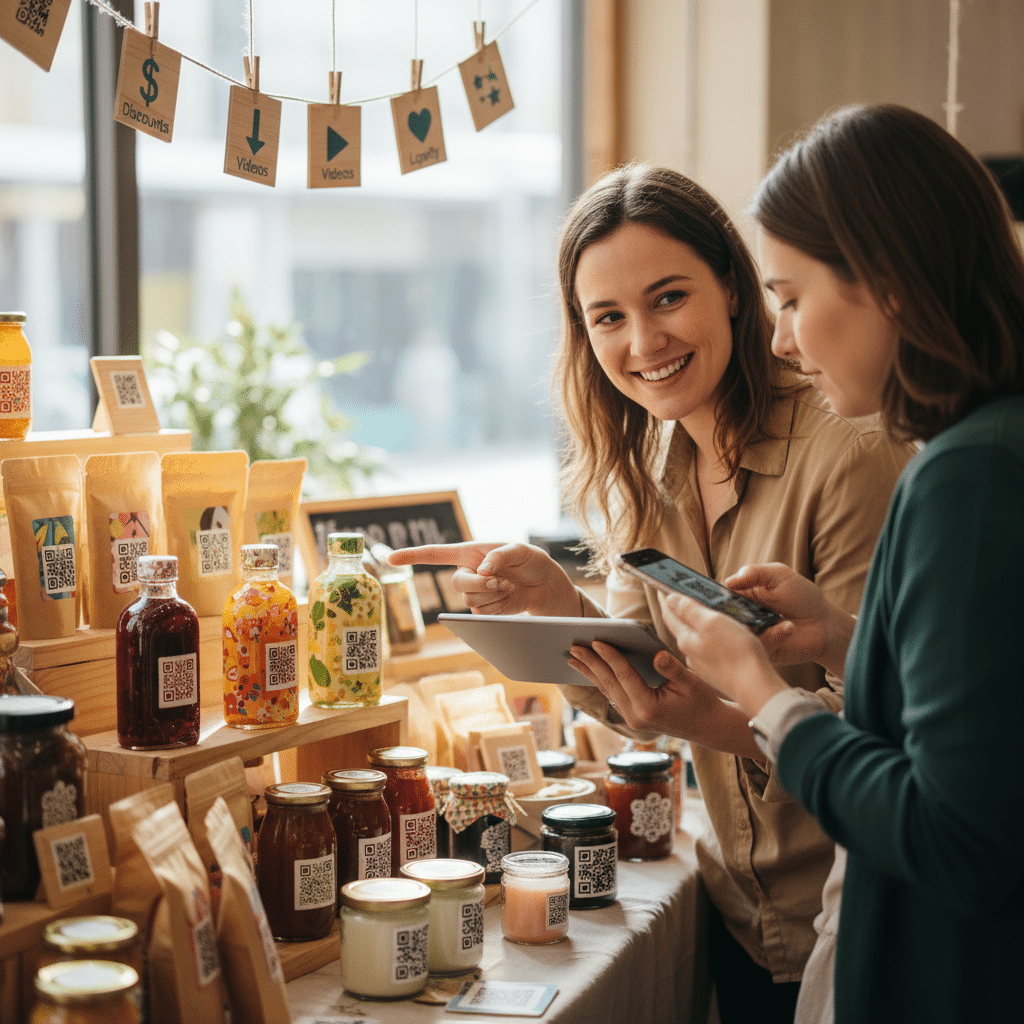 QR Code ยังไม่ตาย! ใช้บนฉลาก-สติ๊กเกอร์ยังไงให้ยอดพุ่ง - qr-code-marketing-sticker-labels