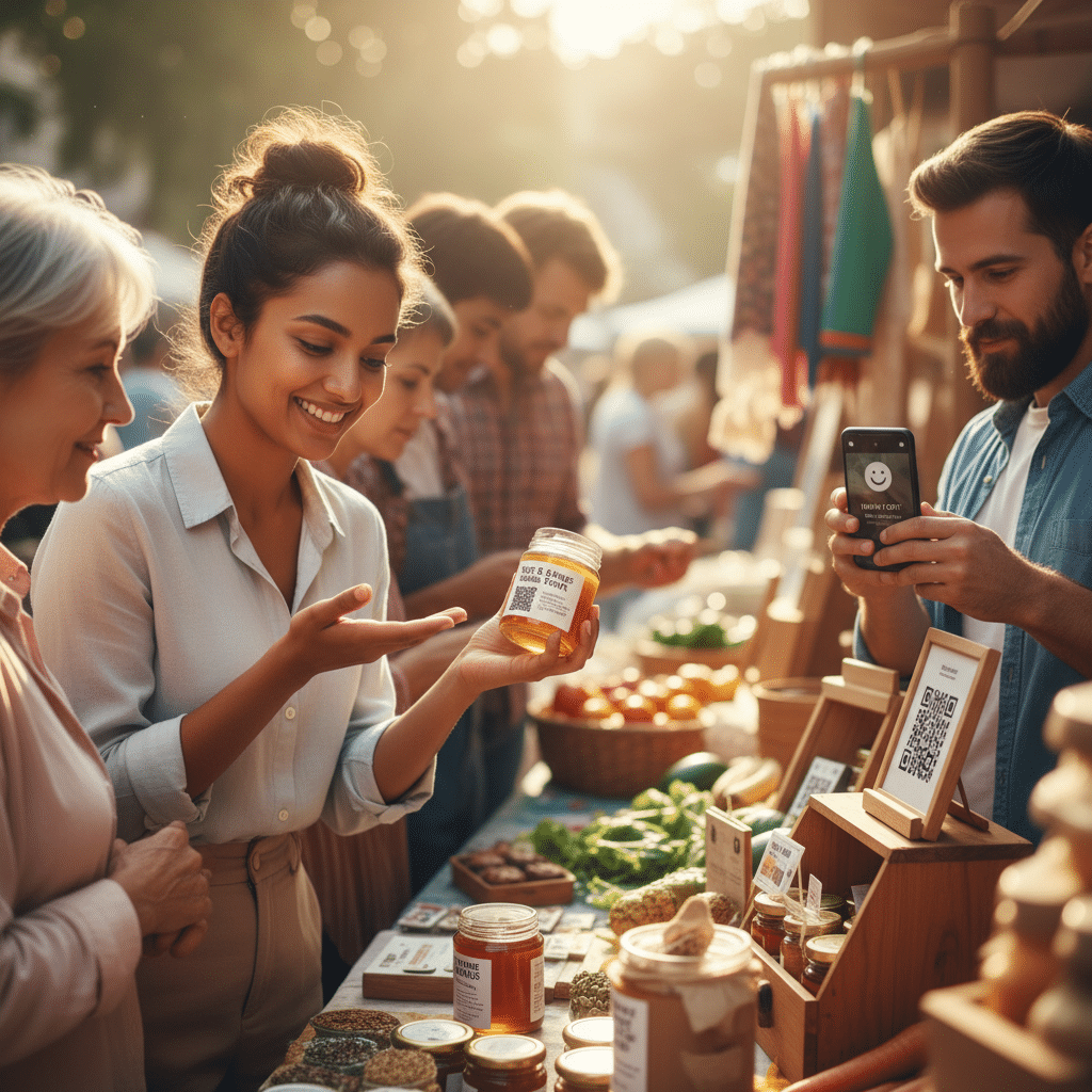 QR Code ไม่ใช่แค่สแกน! 5 ไอเดียใช้บนฉลาก-สื่อพิมพ์ - qr-code-print-marketing-ideas