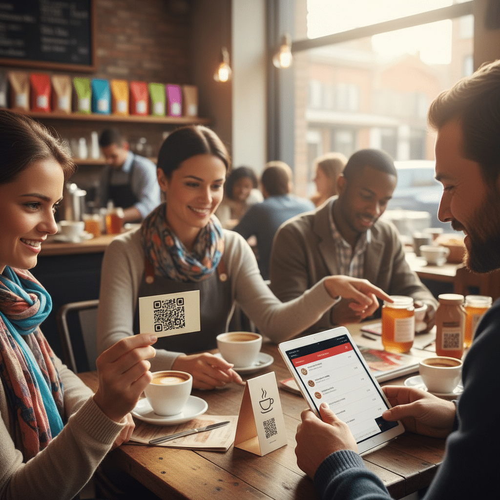 QR Code ไม่ใช่แค่จ่ายเงิน! 5 ไอเดียใช้บนสื่อสิ่งพิมพ์ - qr-code-print-marketing-sme