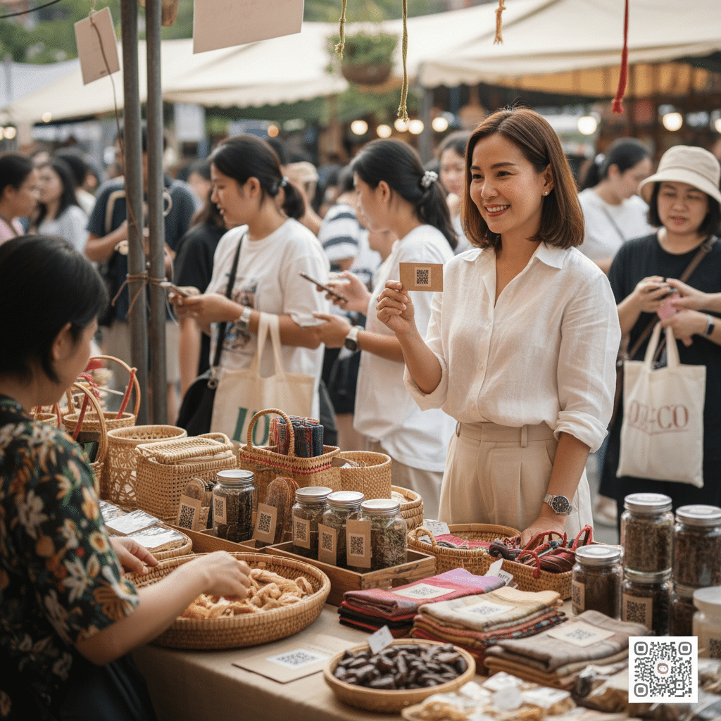 พิมพ์ QR Code ให้คนสแกน! เทคนิคการตลาด O2O สำหรับ SME - qr-code-print-marketing-sme