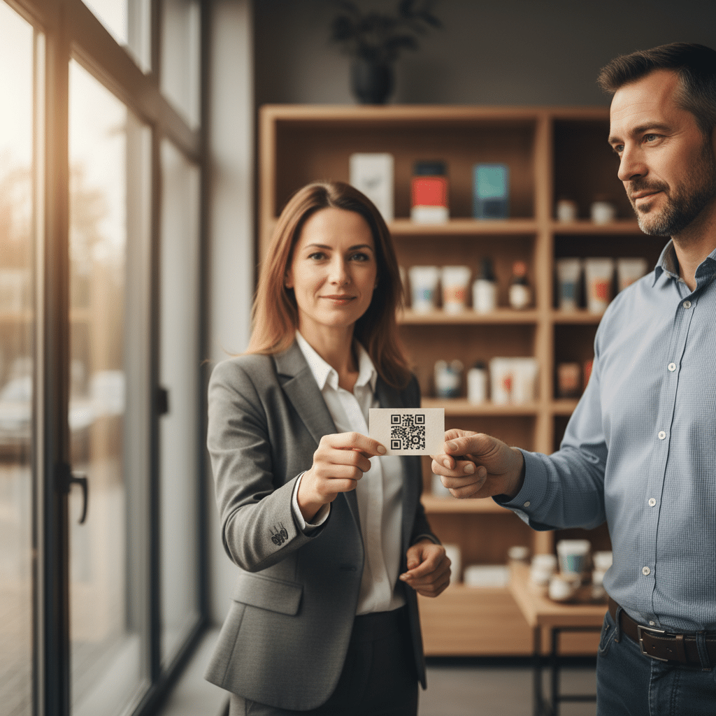 ใช้ QR Code บนสิ่งพิมพ์: กลยุทธ์ SME ดึงลูกค้าสู่ออนไลน์ - qr-code-print-marketing-sme