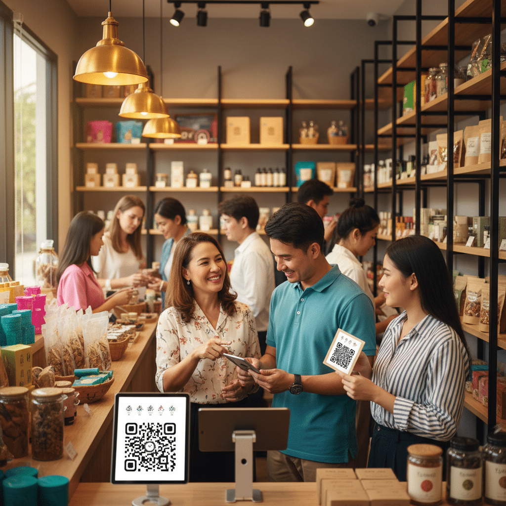 สแกนแล้วรวย! ติด QR Code บนสื่อสิ่งพิมพ์ เพิ่มยอดขาย SME - qr-code-print-marketing-sme