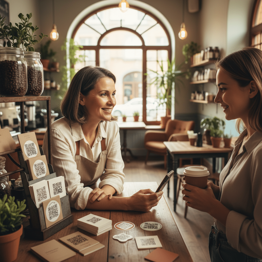 สแกนแล้วรวย! ใช้ QR Code บนสื่อสิ่งพิมพ์เพิ่มยอดขาย - qr-code-print-marketing-sme