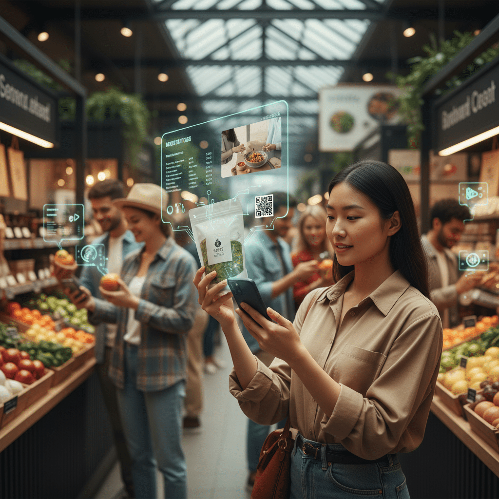 QR Code 2.0: พลิกฉลากสินค้าธรรมดาให้เหนือชั้นในปี 2026 - qr-code-smart-packaging-trend-2026