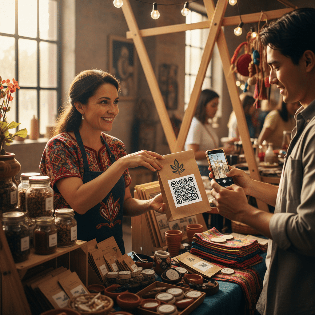 สแกนแล้วรวย! เทคนิค QR Code บนสติ๊กเกอร์เพิ่มยอดขาย - qr-code-sticker-marketing-sme