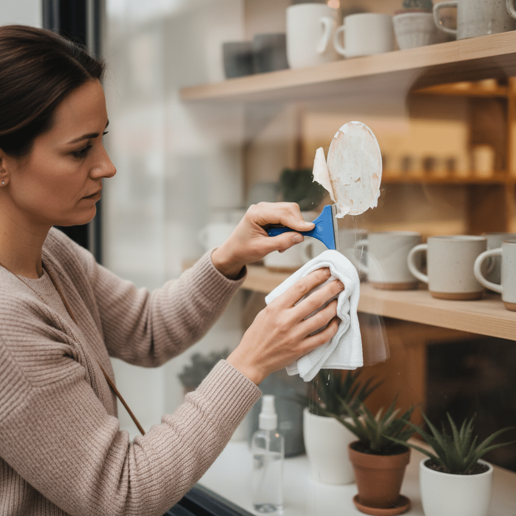 ลอกสติ๊กเกอร์เก่าไร้คราบ! 5 วิธีเนียนกริบ ไม่ทำลายพื้นผิว - remove-sticker-residue-cleanly