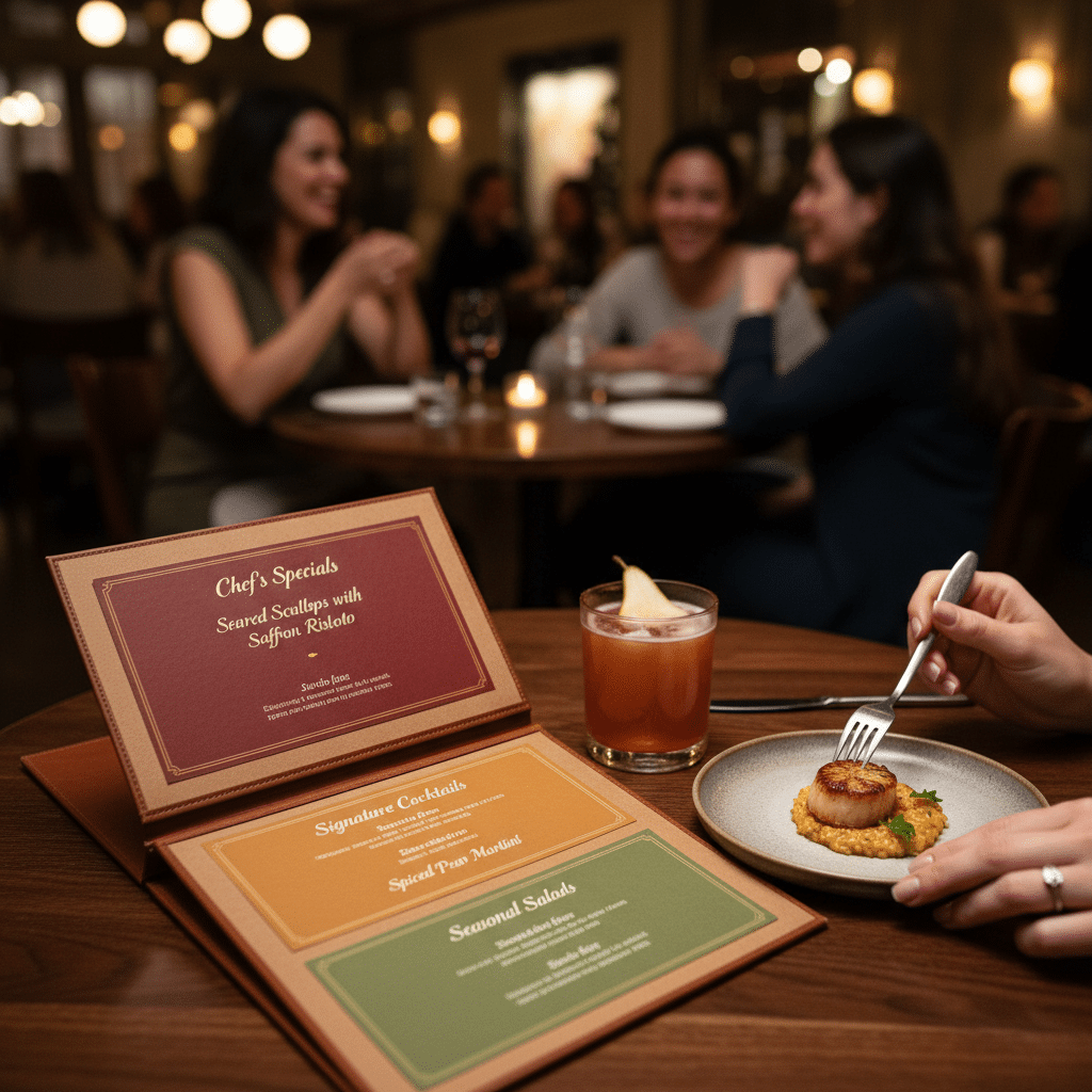 ออกแบบเมนูร้านอาหารยังไง ให้ลูกค้าสั่งเยอะขึ้น? - restaurant-menu-design-psychology