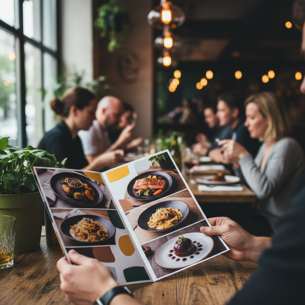 ออกแบบเมนูร้านอาหารยังไงให้ลูกค้าสั่งเพิ่ม (ฉบับ SME) - restaurant-menu-design-tips