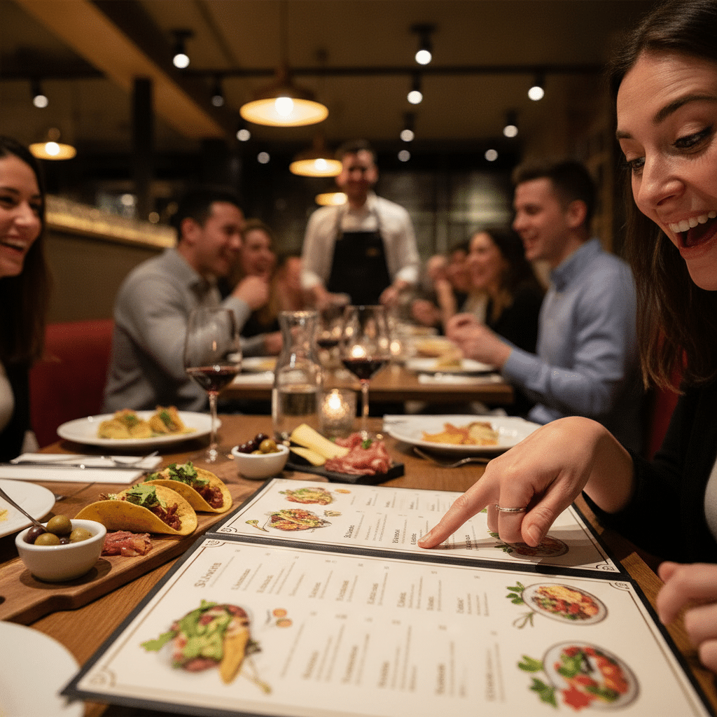 ออกแบบเมนูอาหารยังไง? ให้ลูกค้าสั่งเพิ่ม ยอดขายพุ่ง! - restaurant-menu-design-tips